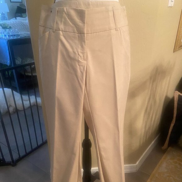 Willi Smith Women’s Khaki Wide Leg Dress Pants Size 8 - NWOT - Picture 1 of 7